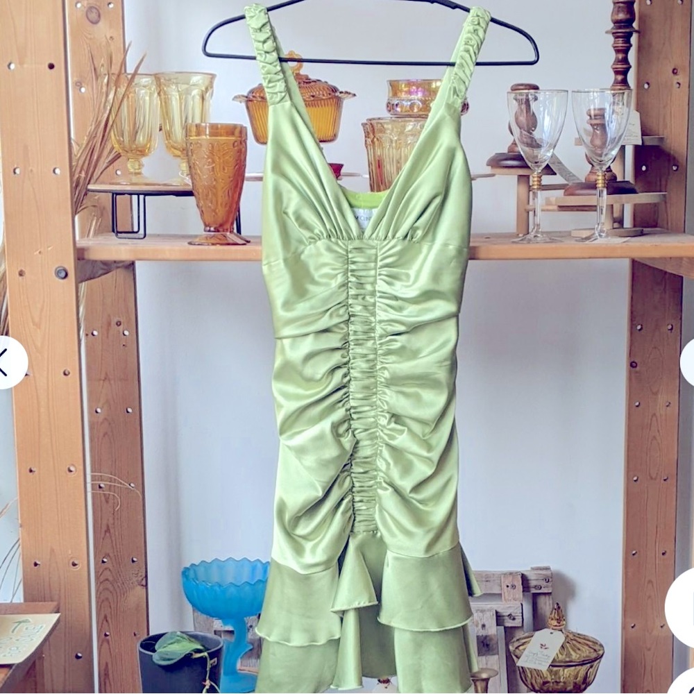 Jessica McClintock Women's Green Dress SIZE 10 Color light Green